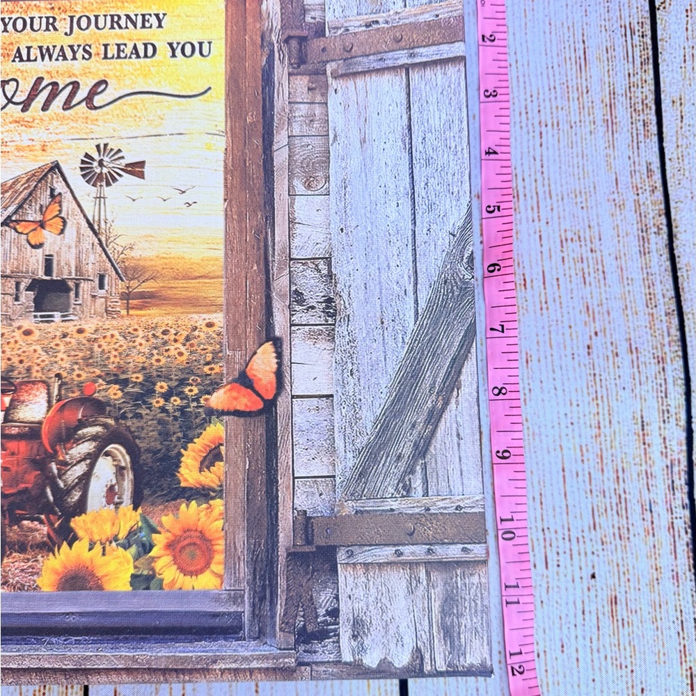 Farmhouse Rustic Canvas Wall Art Country Decor - Picture 4 of 4
